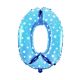 Palloncino azzurro 35cm n.0