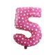Palloncino rosa 35cm n.5