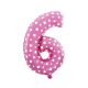 Palloncino rosa 35cm n.6