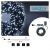 Catena 100 LED luce fredda interno 9 metri XC-3320
