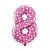 Palloncino rosa 35cm n.8