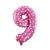 Palloncino rosa 35cm n.9
