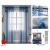 Tenda semitrasparente righe blu- 140x240cm